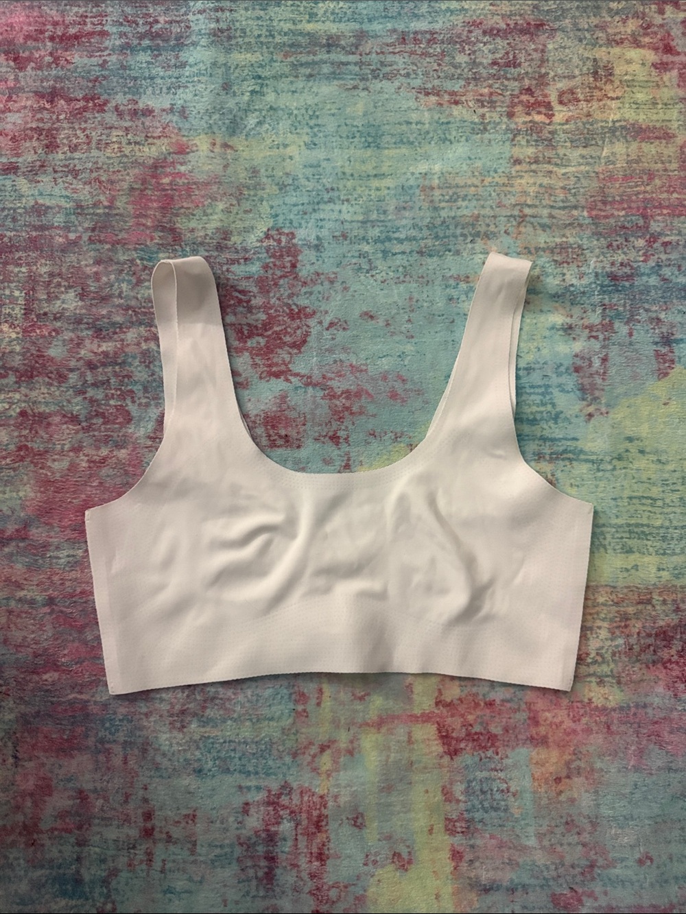 Women's White Scoop Crop Tank - Sleek Everyday Top